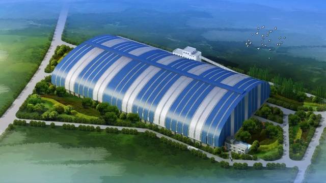 中冶華天丨問鼎環(huán)保封閉料場綠色升級改造之最